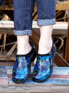 Sloggers Women's Rain & Garden Shoes Spring Blue